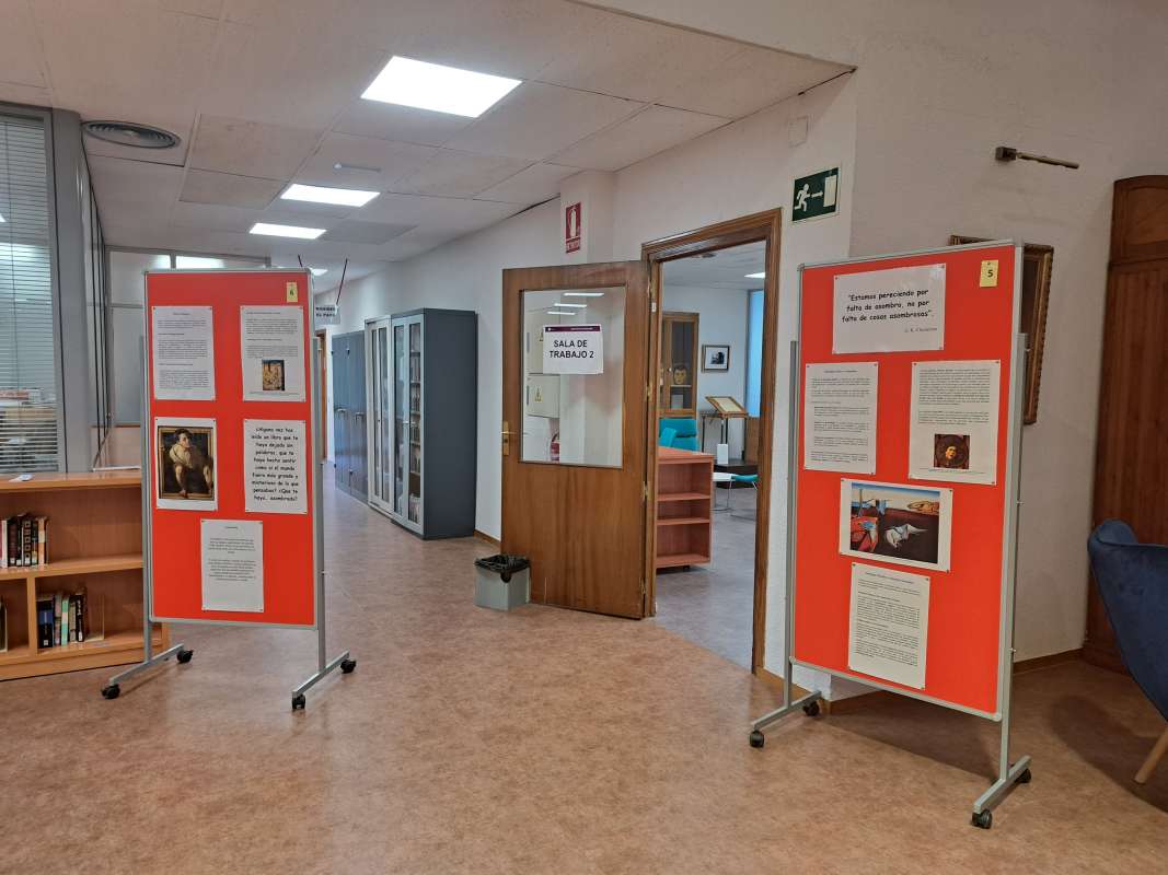 Nueva exposición Literatura y Asombro en la Biblioteca de Psicología - 4